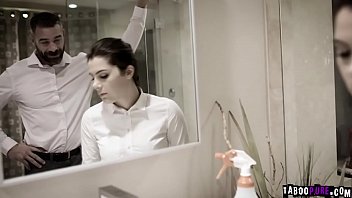 Sexy European Housemaid Valentina Nappi Just Want To Do Her Job But Her Pervert Employer Wants Her Extra Services So He Fucks Her Inside The Bathroom.