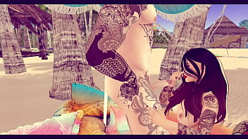 Fudendo A Gostosa E Dando Leitinho Na Bokinha Em Secondlife