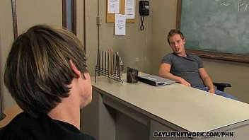 Teacher And Student Are Hot - anal, facial, fucking, skinny, shaved, small, gay, twinks, muscular - Video 6398300