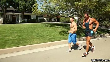 Alex Cox _ Trstan Jaxx Get Hot After A Nice Jog!