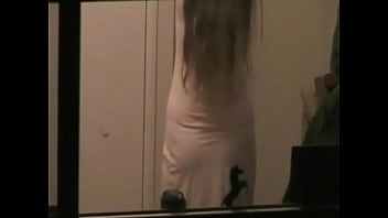 Bedroom Window Spy - Wendy Gets Undressed
