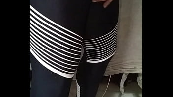 First Video Lycra/video En Lycra 1/2 Nike Speed Black And White