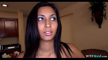 Pretty Maid Sucked My Dick For Some Money