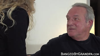 Deviant 18yo Euro Pussy Filled Up With Elder Cock