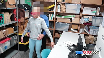 Arie Gets Her Mouth And Coochie Stuffed By Horny Officers Big Cock