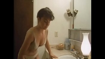 Shadows Run Black: Sexy Nude Brunette Bath