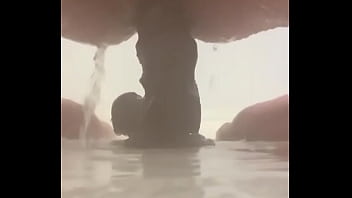 White Phat Pussy Fucks Herself With A Huge Black Cock In The Shower - cum, dildo, sex, pussy, black, fucking, blonde, hot, sexy, masturbation, shower, black-cock - Video 3537920