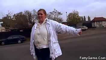 Big Belly Plumper Picks Up And Rides His Young Cock