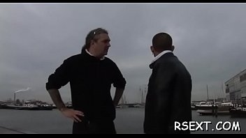 Excited Old Dude Takes A Tour In Amsterdam' Redlight District