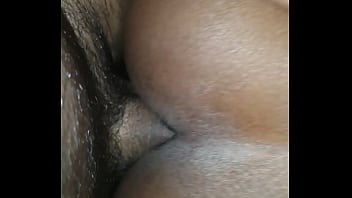 Ebony Thot Girl Takes Cum In Ass