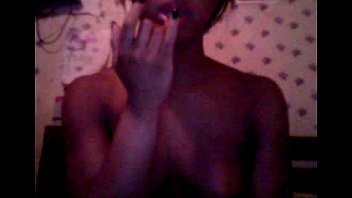 18 yr old ebony on cam