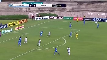 Santos x São Bento 2019 4x0
