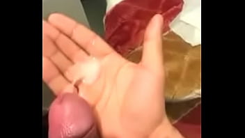 Creamy Cumshot On My Hand - Mano Llena De Leche Cremosa