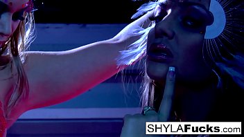 Busty Nikka Obeys Shyla' Commands In This Erotic Girl On Girl Sex