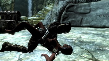 Uma Garota Entra Na Caverna Para Aprender Uma Palavra De Poder E O Esqueleto Vem E Come Ela