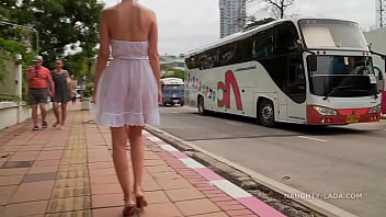 White See-through Dress