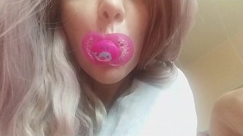 The Is Quickly Learning The Noble Art Of Sucking ... She' Still Small But She Learns With Pleasure