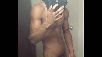 Black Male Skinny With Mucels Masterbation