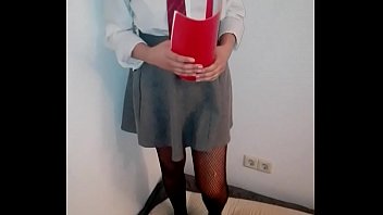 Savita Making Her Teacher Happy