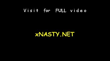 Mouthwatering Blonde Lady Sabrina Riding A Big Pole