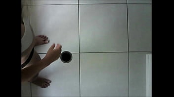 Sheradith Undressing Naked Taking A Shower Completely Unaware.