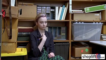 Petite Blonde Teen Busted And Banged By A Policeman