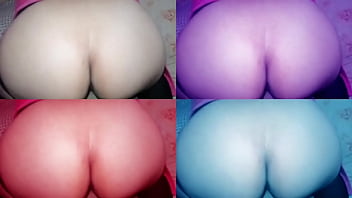 Nalgona Enseñando Atrás