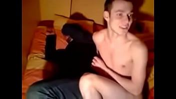 Naked Straight Guy Bothering Friend