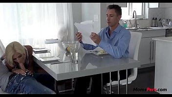 Blowing My Stepson Infront Of Husband