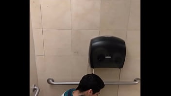 Fun In The Bathroom - blowjob, homemade, masturbation, dick, horny, gay, big-cock, big-dick, gay-blowjob, gay-sex - Video 3459231