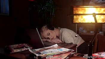 Gagged Blonde Ass Whipped And Waxed