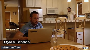 Cliff Jensen And Damien Kyle And Myles Landon - Coffee Time - Drill My Hole - Trailer Preview - Men.com