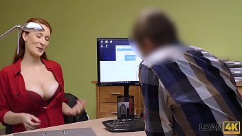 Loan4k. Agent Screws Busty Redhead Because She Really Needs Money