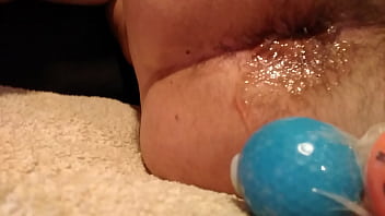 Anal Boy 3 Golf Balls Juicy Hole