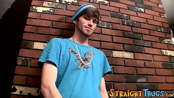 Bearded Straighty Wanks Off His Big Cock And Cums