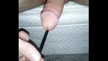 Sounding My Throbbing Cock