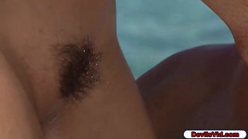 Hot Latina Gets Her Hairy Pussy Fucked