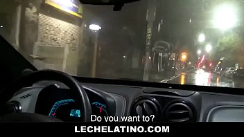 Young Latin Taxi Driver Takes Raw Cock And Sucks