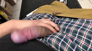 Papi Showing Off His Dick At Work