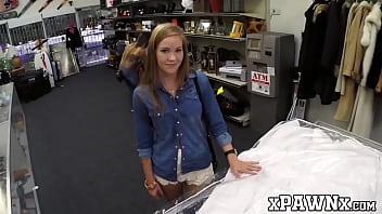 Big Booty Babe Sells Her Slit To A Deviant Pawnbroker