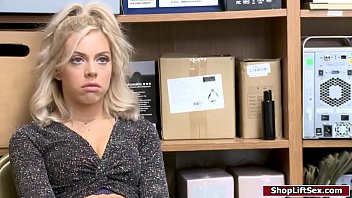 Teen Caught Stealing Fucked By Guard