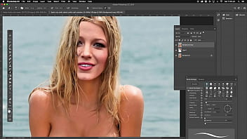 Blake Lively Nude _the Shaddows_ In Photoshop