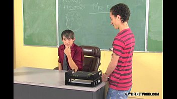 Gay Teacher Fantasy Comes True - Anal-fucking-blowjob-kissing-gay-twinks