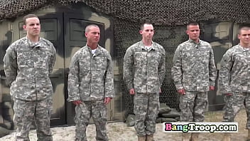 Gay Soldiers Are Contrived Into Getting Their Assholes Deeply Drilled