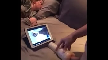 Using My Riley Reid Fleshlight While Wife S. Hot