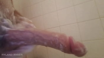 Soapy Shower Masturbation - Young-masturbation-solo-masturbate-shower-gay-uncut-soap-big-cock-jock-big-dick-jacking-o
