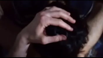 Brunette Twink Sucks Cock While Getting Fisted