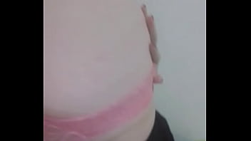 Minha Calcinha Nova - bunda, branquinha, calcinha, rabao - Video 3528933