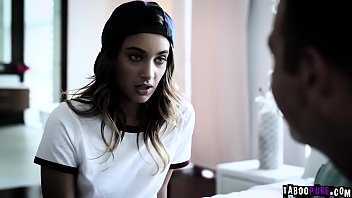 Horny Stepbro Chad White Gave His Lesbian Teen Stepsister Uma Jolie A Hot Sex Lesson And Devirginized Her Tight Teen Cunt.