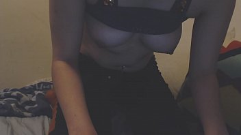 A. My Nipples And Slapping My Tits, Exposing My Bald Cunt